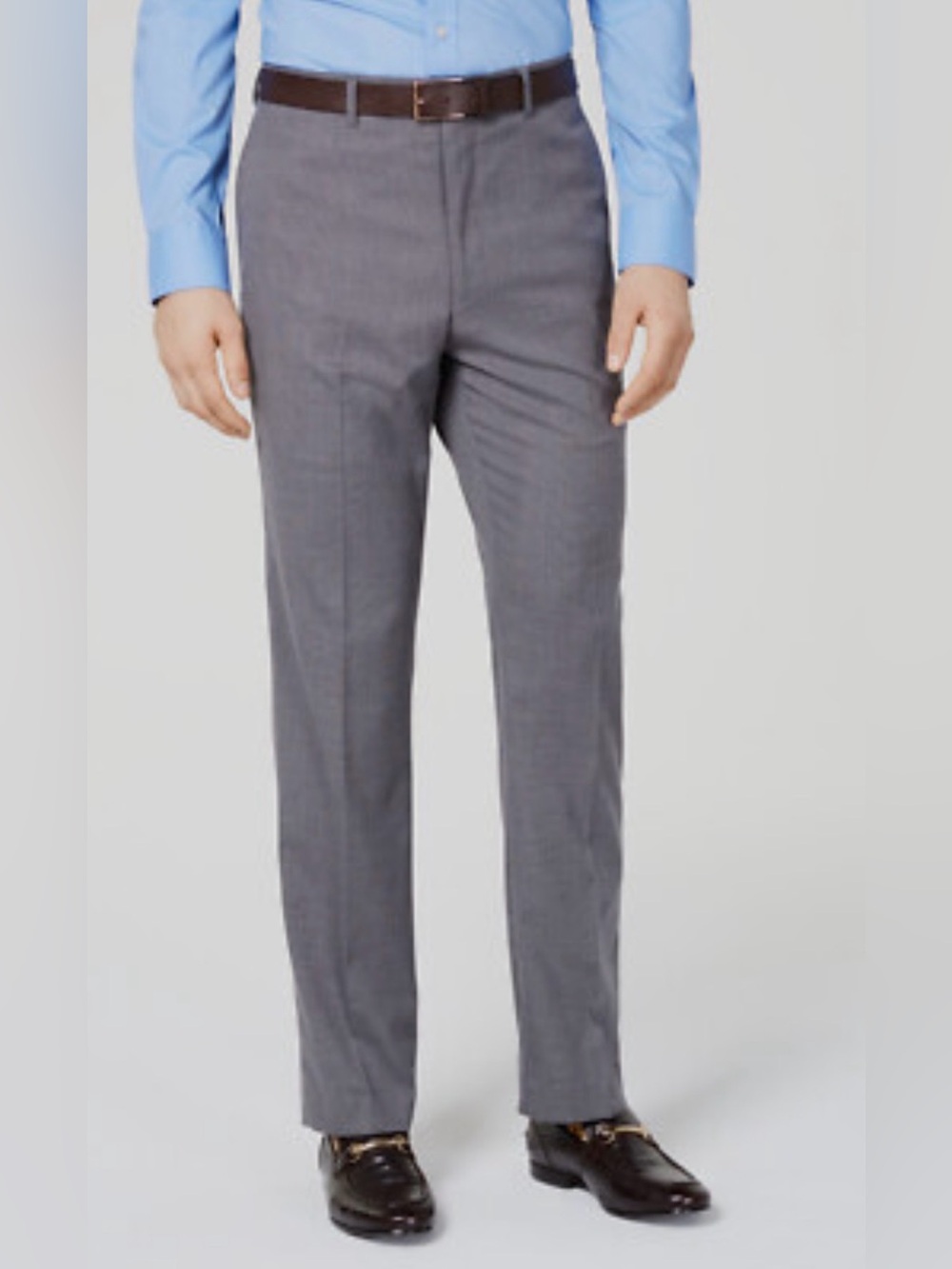 Vince Camuto Textured Gray Dress Pants